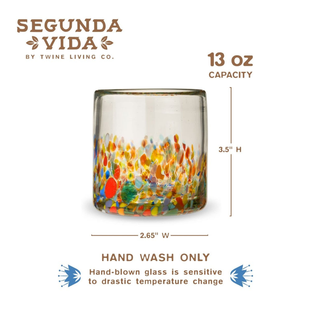 
                      
                        Twine Living Segunda Vida Artistico Tumblers, Set of 2 - lily & onyx
                      
                    