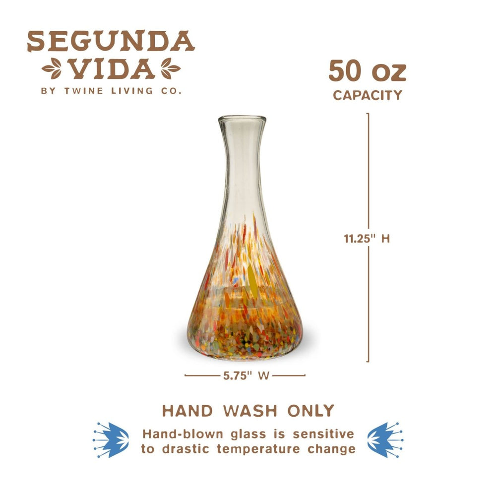 
                      
                        Twine Living Segunda Vida Artistico Wine Decanter - lily & onyx
                      
                    