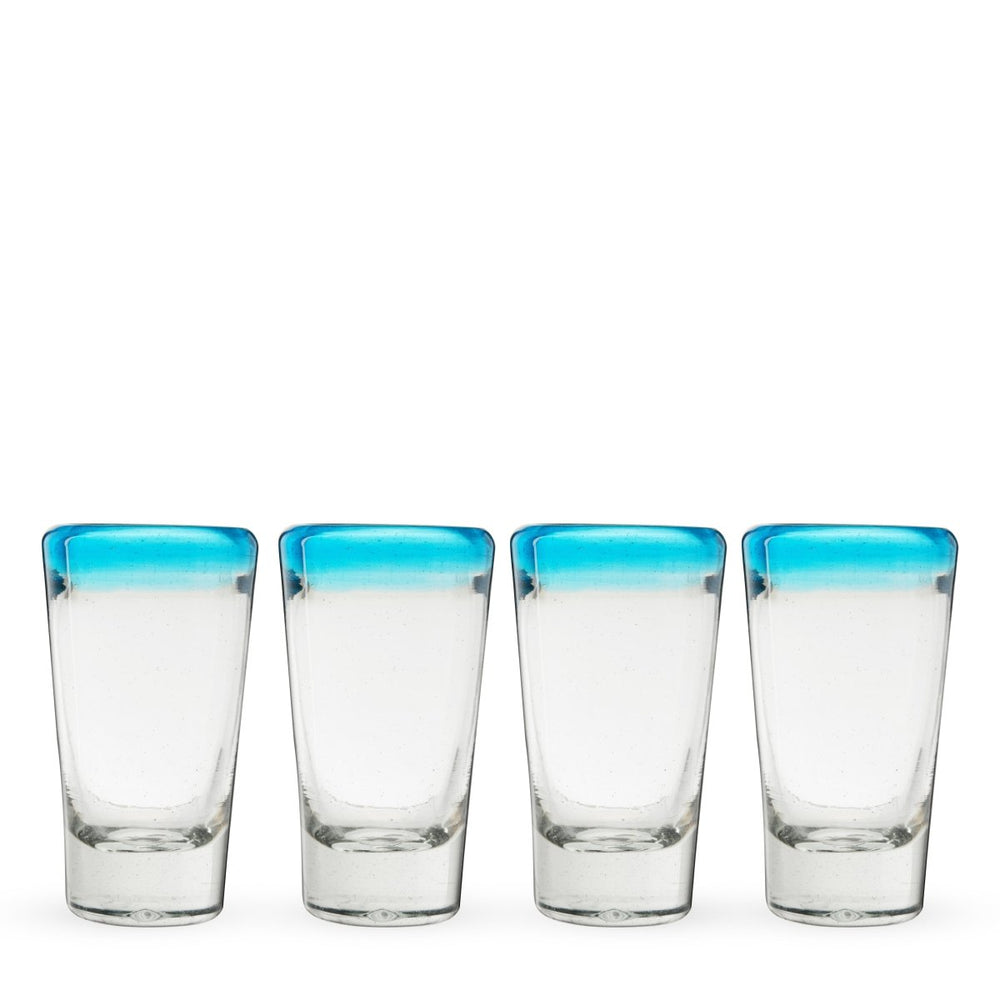 Twine Living Segunda Vida Primavera Shot Glasses, Set of 4 - lily & onyx