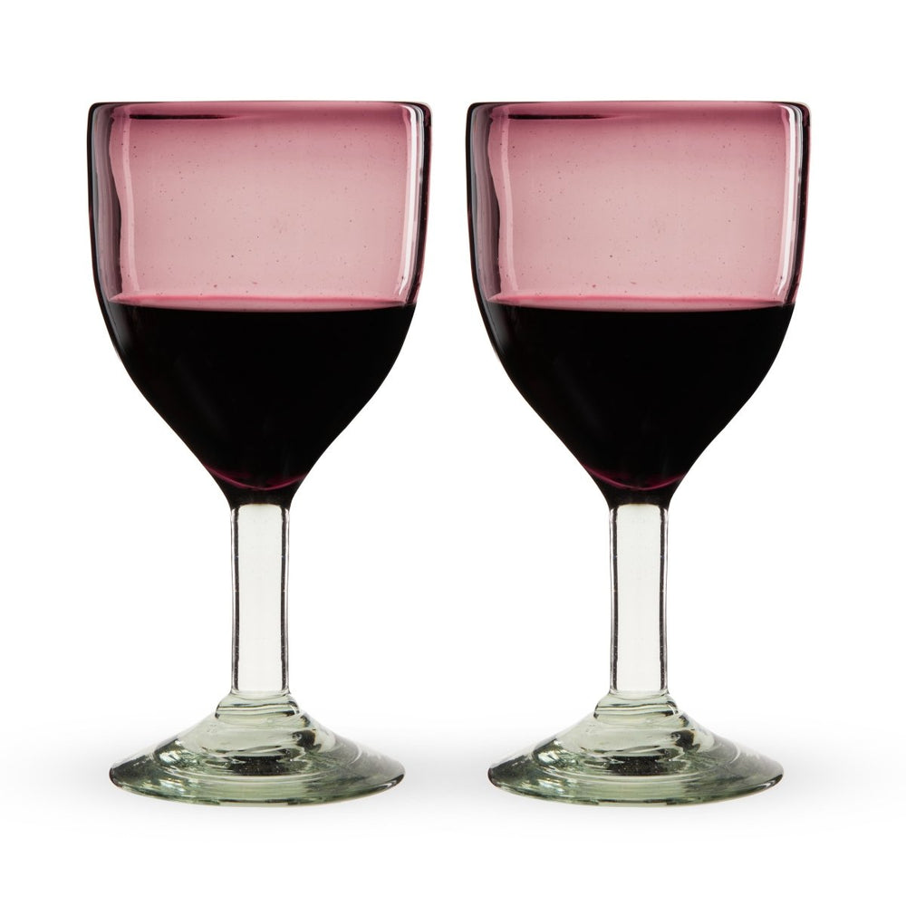
                      
                        Twine Living Segunda Vida Rosado Wine Glass, Set of 2 - lily & onyx
                      
                    