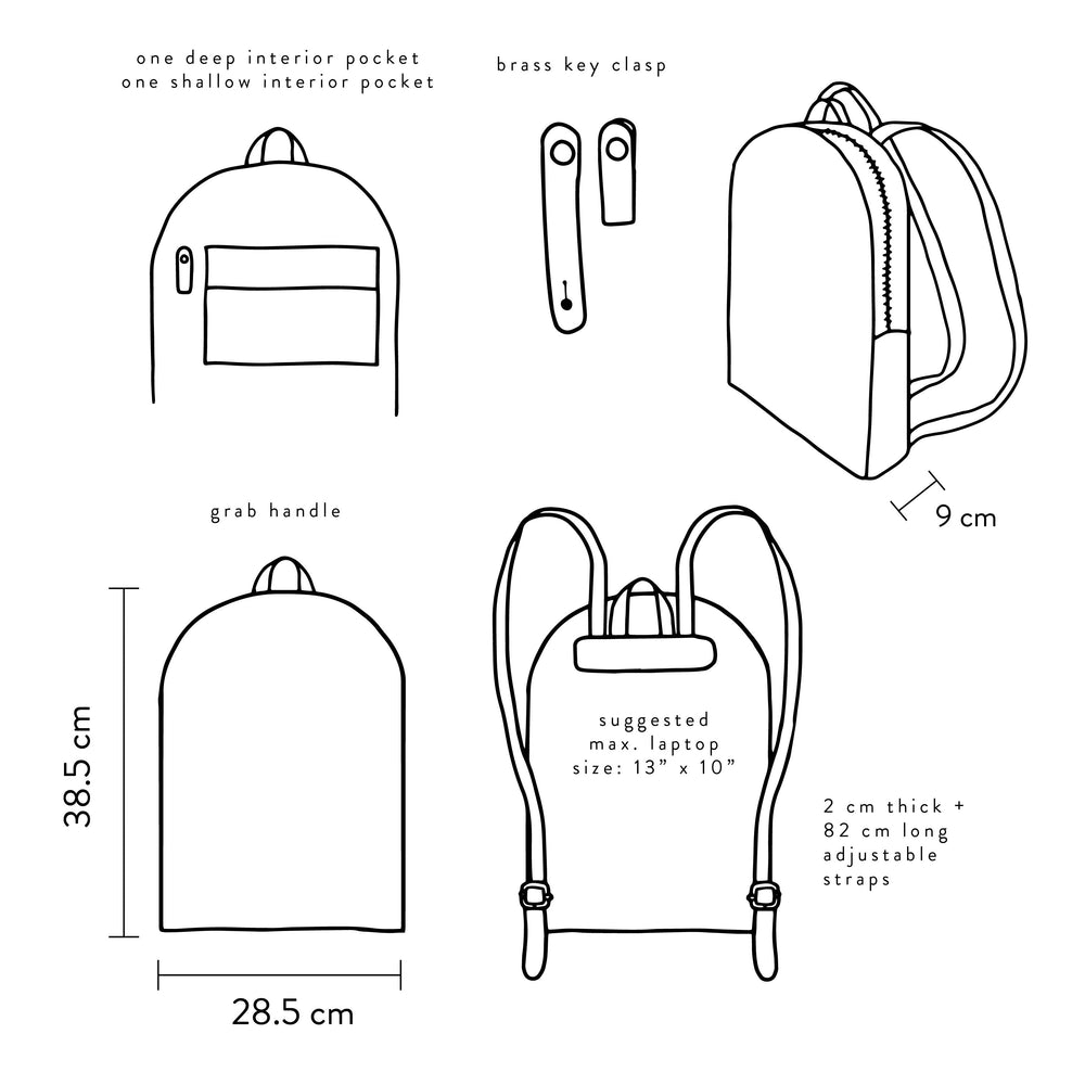 
                      
                        Selah Leather Backpack
                      
                    