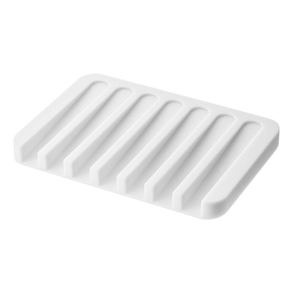 Yamazaki Home Self - Draining Soap Tray - Silicone - lily & onyx