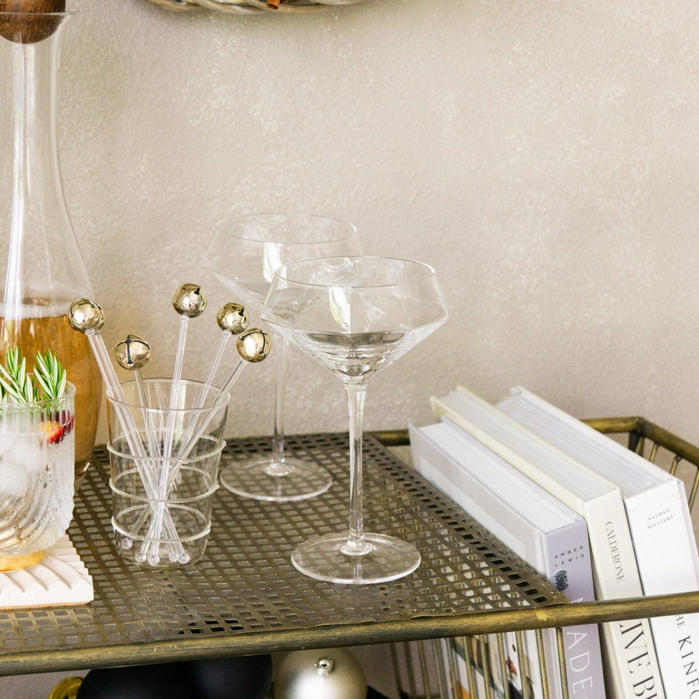 
                      
                        Seneca Diamond Crystal Martini Glasses, Set of 2
                      
                    