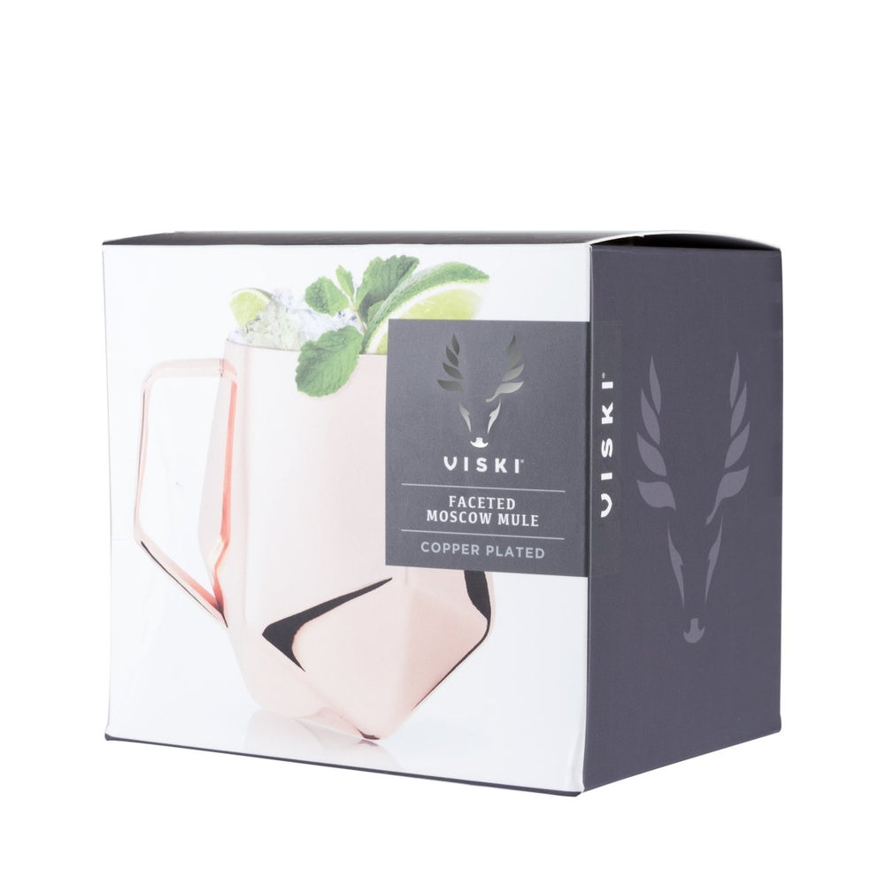 
                      
                        Viski Seneca Faceted Copper Moscow Mule Mug - lily & onyx
                      
                    