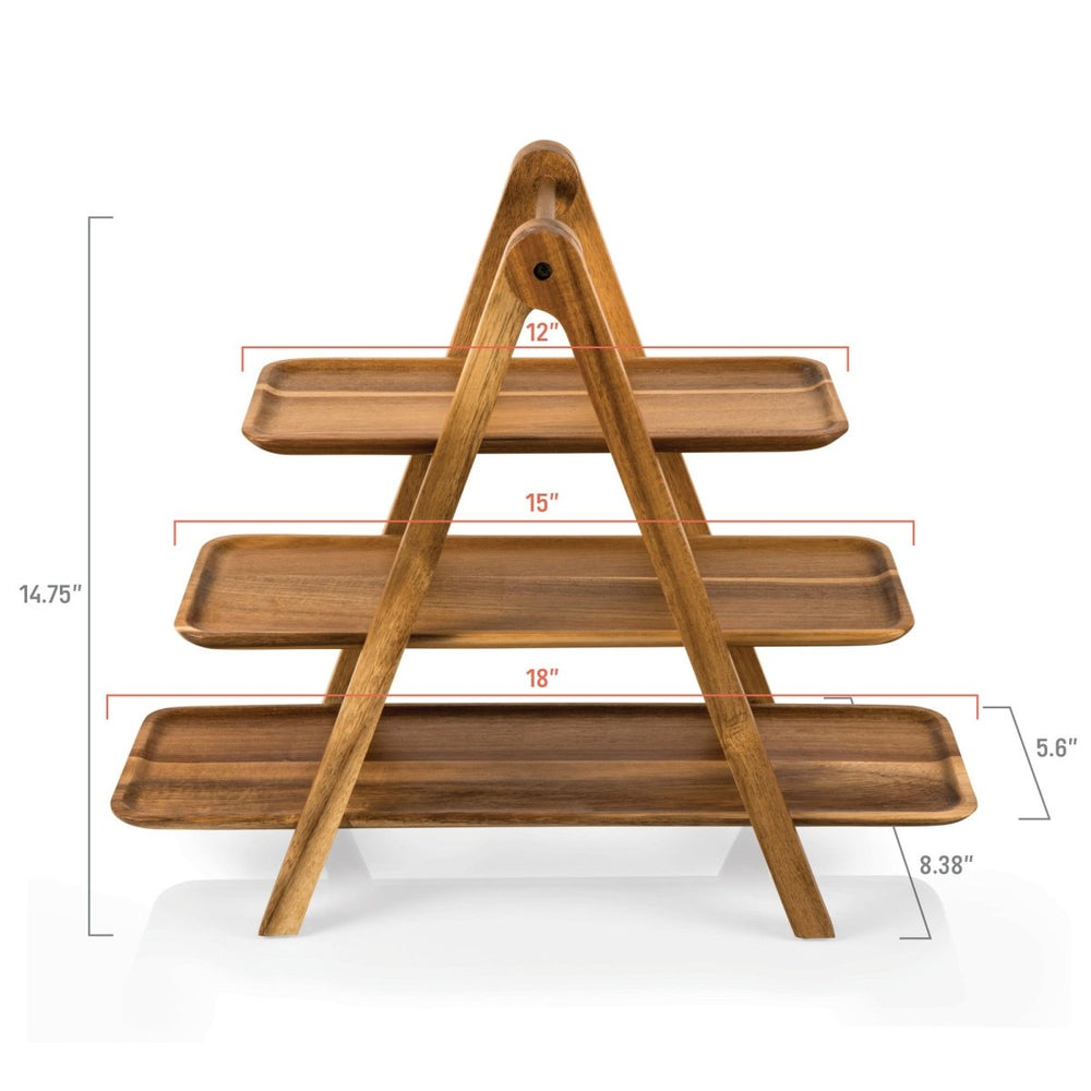 
                      
                        Picnic Time Family of Brands Serving Ladder 3 - Tiered Serving Station - lily & onyx
                      
                    