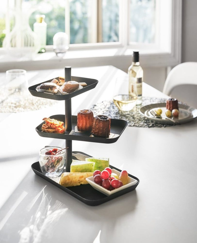 
                      
                        Yamazaki Home Serving Stand - Steel - lily & onyx
                      
                    