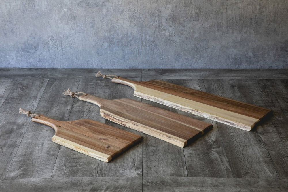 
                      
                        Picnic Time Family of Brands Set of 3 Artisan Serving Planks (18", 24", 30") - lily & onyx
                      
                    