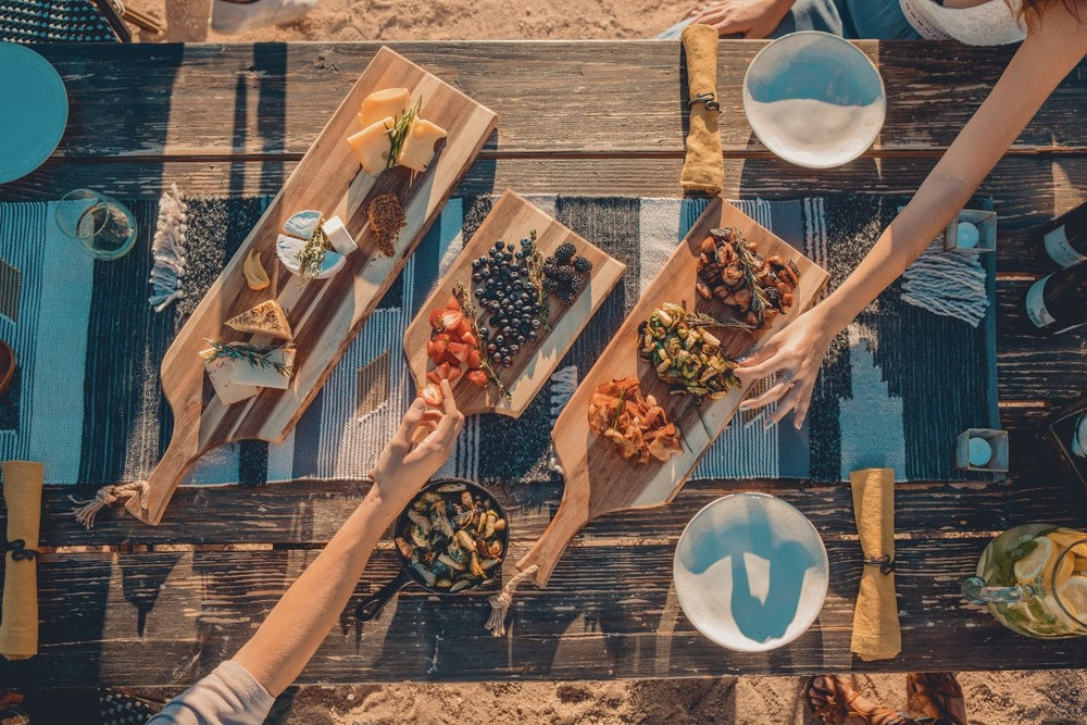 
                      
                        Picnic Time Family of Brands Set of 3 Artisan Serving Planks (18", 24", 30") - lily & onyx
                      
                    