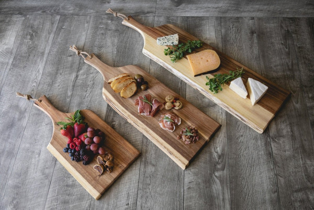 
                      
                        Picnic Time Family of Brands Set of 3 Artisan Serving Planks (18", 24", 30") - lily & onyx
                      
                    