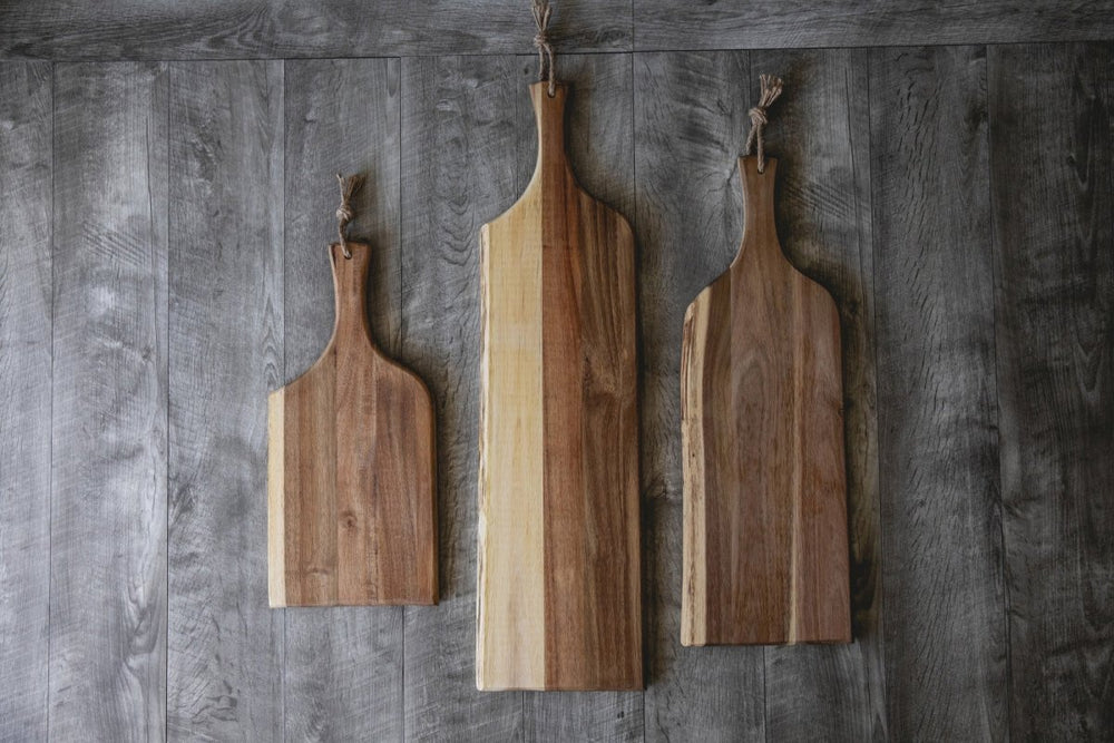 
                      
                        Picnic Time Family of Brands Set of 3 Artisan Serving Planks (18", 24", 30") - lily & onyx
                      
                    