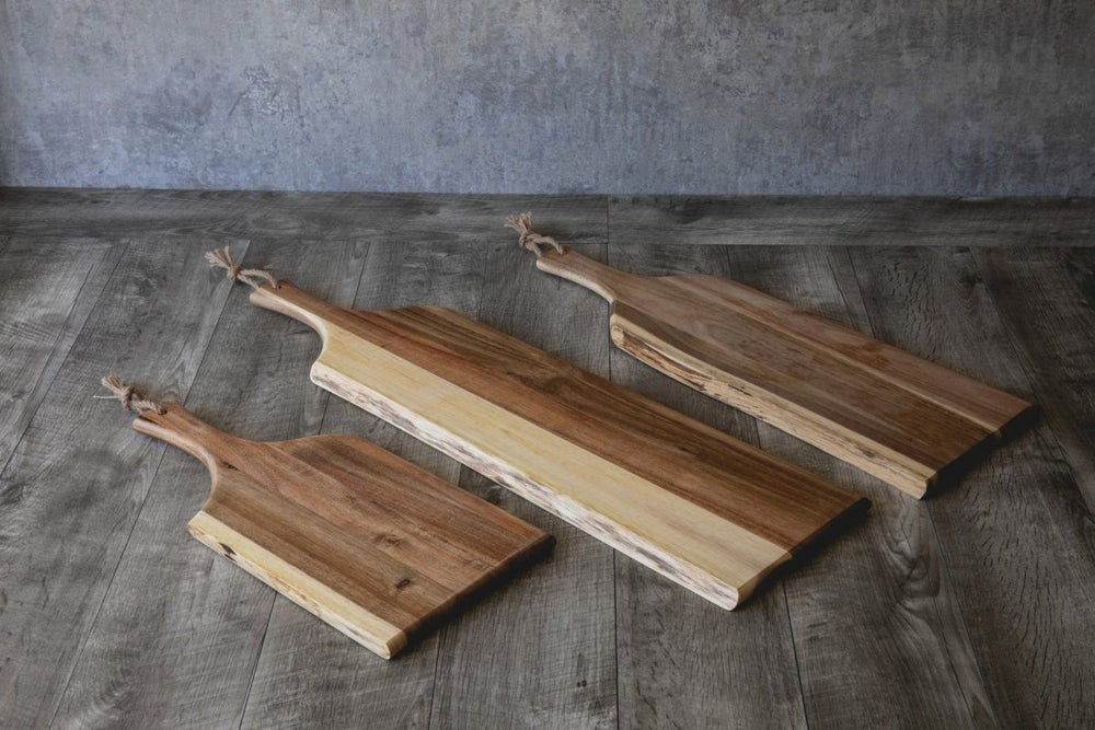 
                      
                        Picnic Time Family of Brands Set of 3 Artisan Serving Planks (18", 24", 30") - lily & onyx
                      
                    