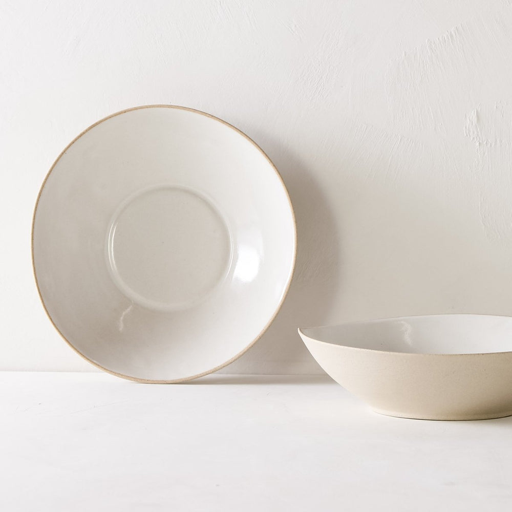 
                      
                        CONVIVIAL Shallow Serving Bowl | Raw Stoneware - lily & onyx
                      
                    