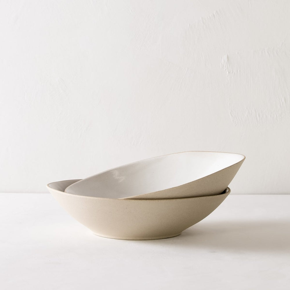 
                      
                        CONVIVIAL Shallow Serving Bowl | Raw Stoneware - lily & onyx
                      
                    