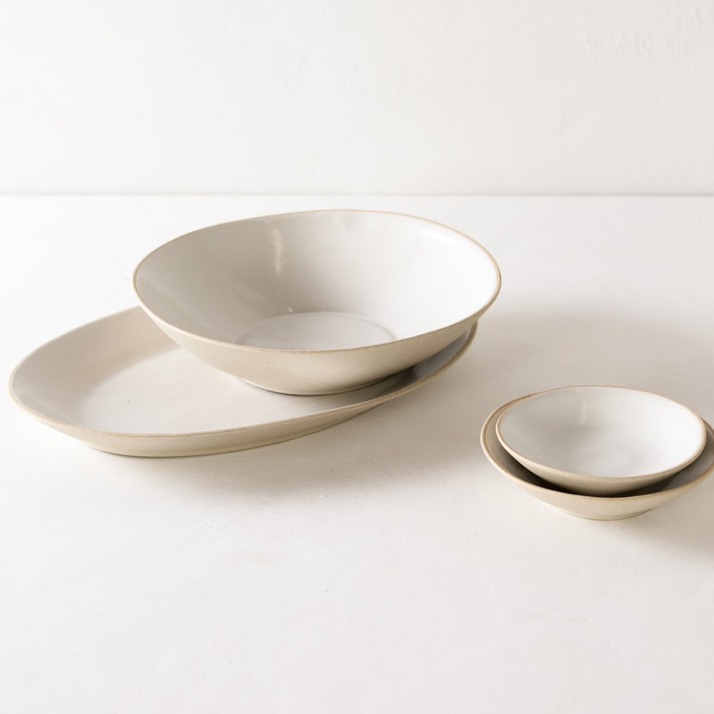 
                      
                        CONVIVIAL Shallow Serving Bowl | Raw Stoneware - lily & onyx
                      
                    