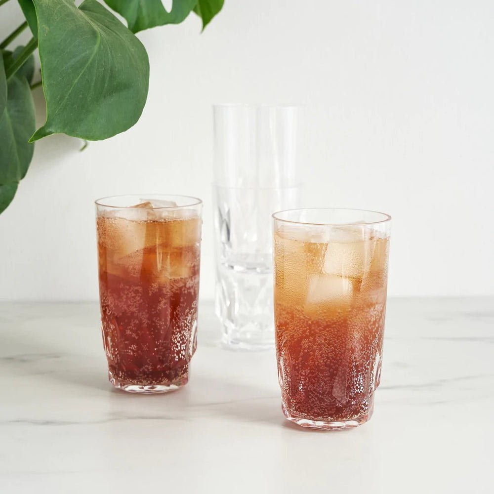 
                      
                        Viski Shatterproof Acrylic Highball Tumblers, Set of 4 - lily & onyx
                      
                    