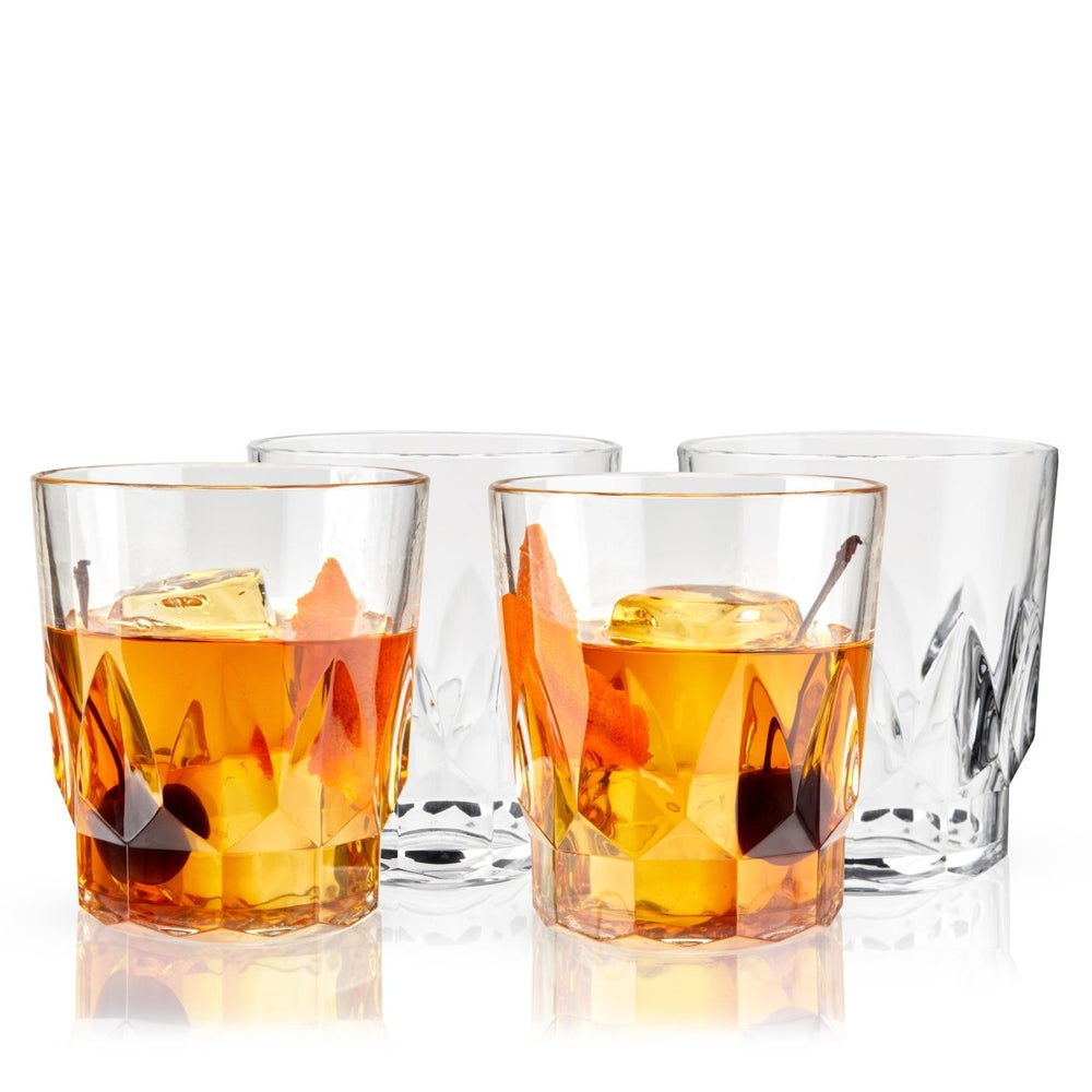 
                      
                        Viski Shatterproof Acrylic Rocks Tumblers, Set of 4 - lily & onyx
                      
                    