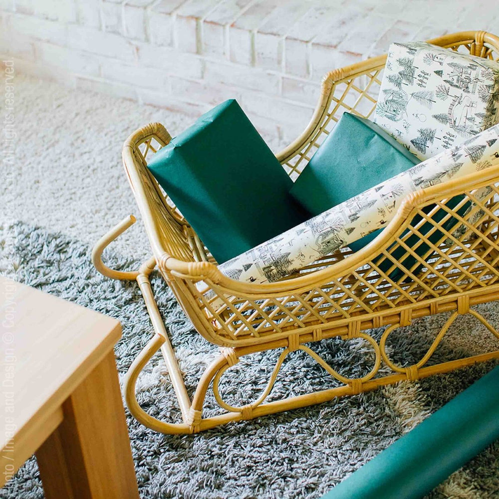 
                      
                        texxture Shelburne™ Woven Rattan Sleigh
                      
                    