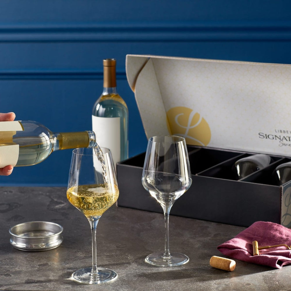 
                      
                        Libbey Signature Greenwich All - Purpose Wine Gift Set of 4, 16 oz - lily & onyx
                      
                    