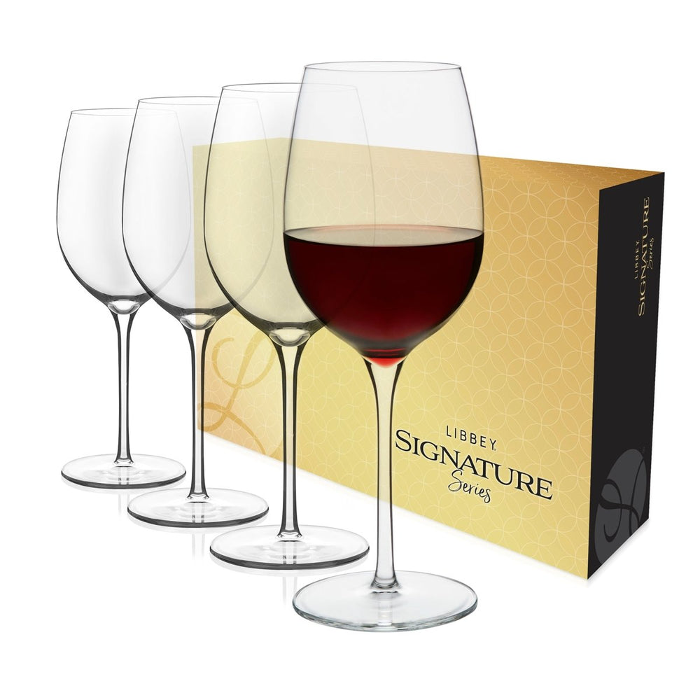 Libbey Signature Kentfield Estate All - Purpose Wine Gift Set of 4, 16 oz - lily & onyx
