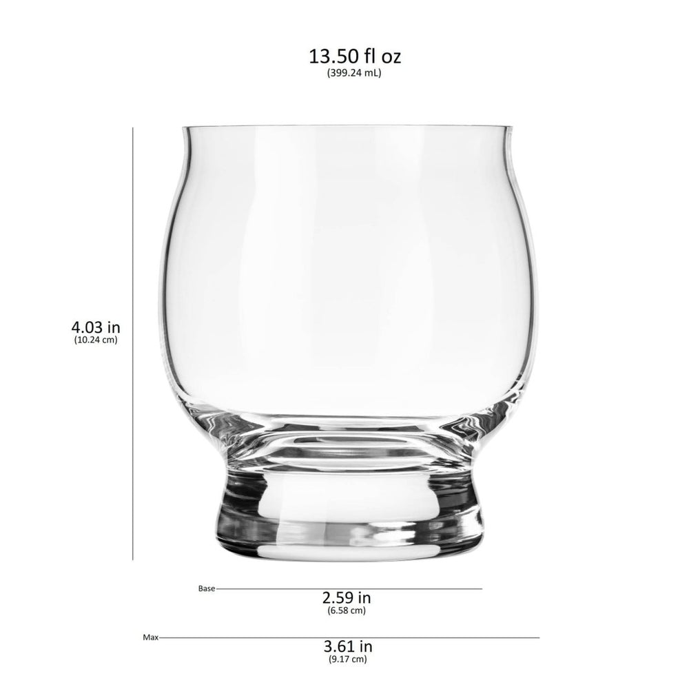 
                      
                        Libbey Signature Kentucky Bourbon Trail Whiskey Cocktail Glass, 13.5 - ounce - Set of 4 - lily & onyx
                      
                    