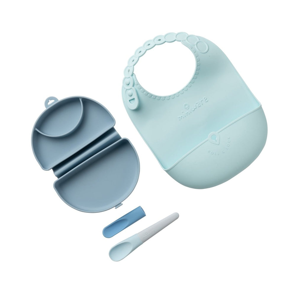 Miniware Sili Mini Go - Blue Banana - lily & onyx