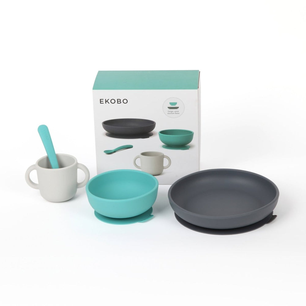 
                      
                        EKOBO Silicone Baby Meal Set - Lagoon - lily & onyx
                      
                    