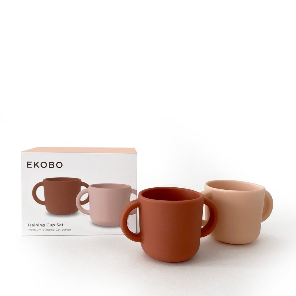 
                      
                        EKOBO Silicone Training Cup Set - Blush / Terracotta - lily & onyx
                      
                    