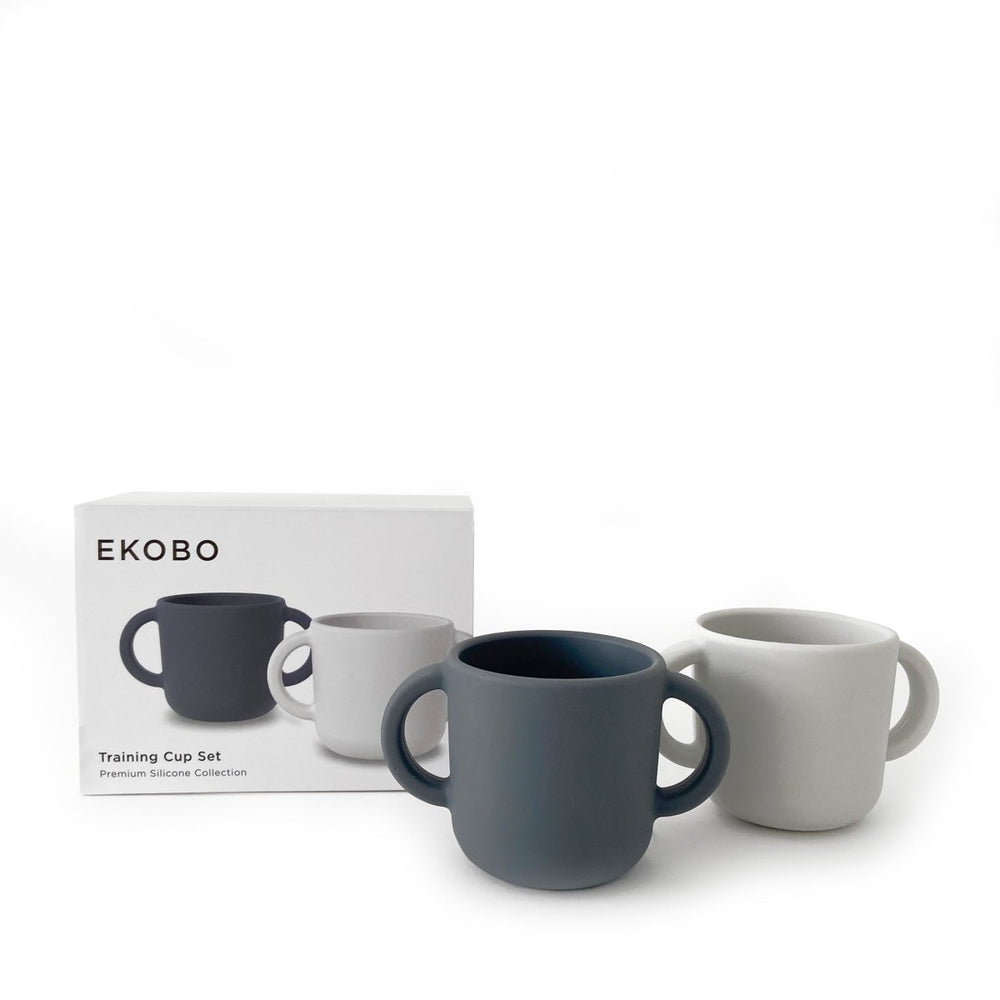 
                      
                        EKOBO Silicone Training Cup Set - Cloud / Storm - lily & onyx
                      
                    