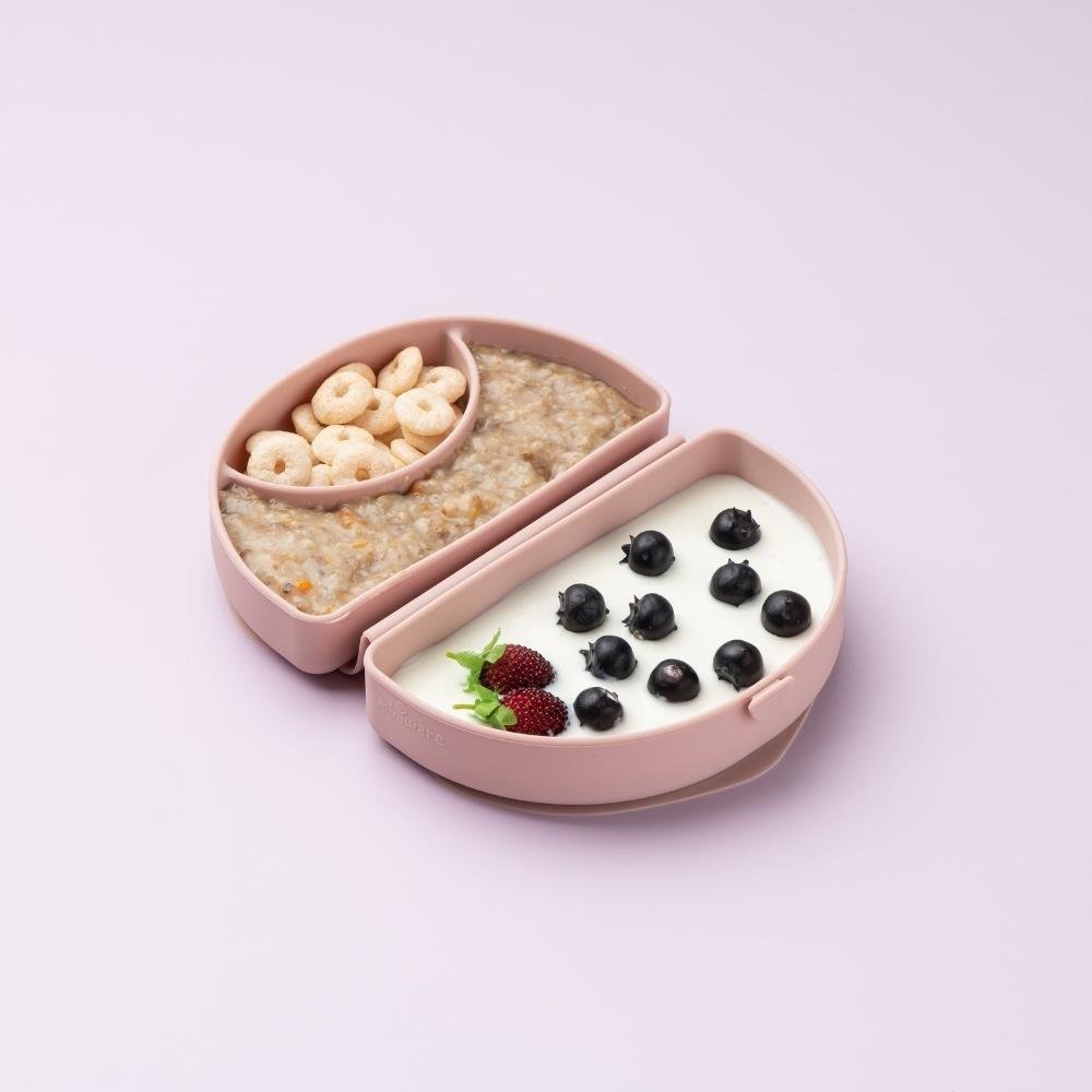 
                      
                        Miniware Silifold: Compact Children's Portable Plate - Salt - lily & onyx
                      
                    