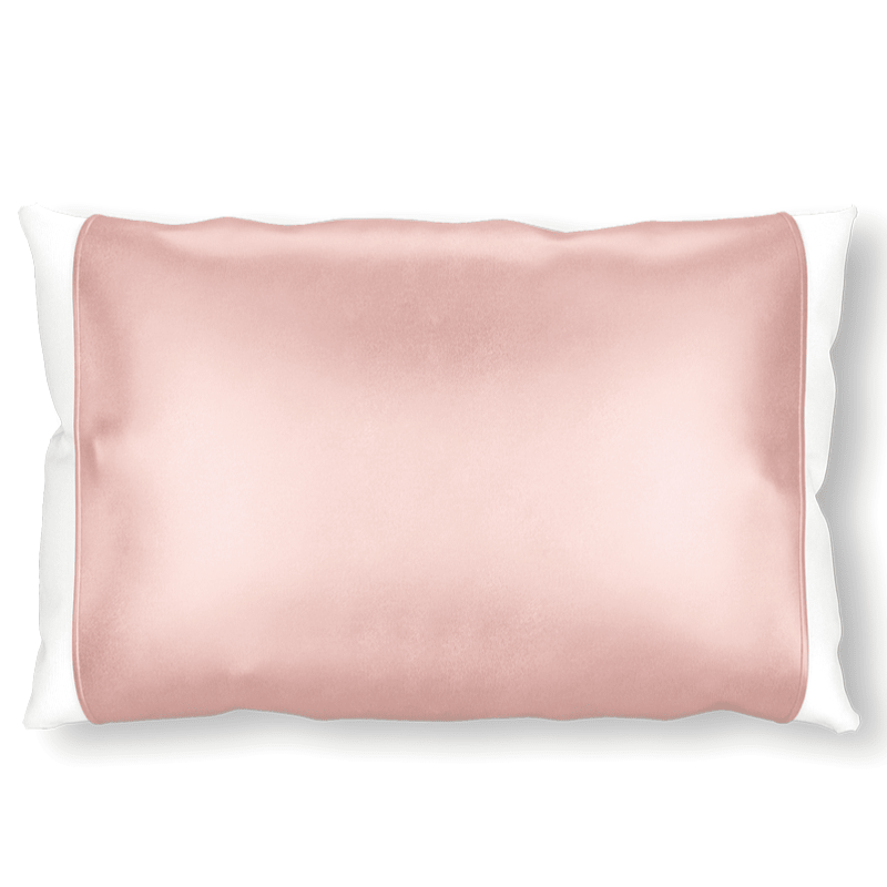Silked LLC Dusty Pink Silk Travel Pillow Sleeve | 100% Silk Charmeuse