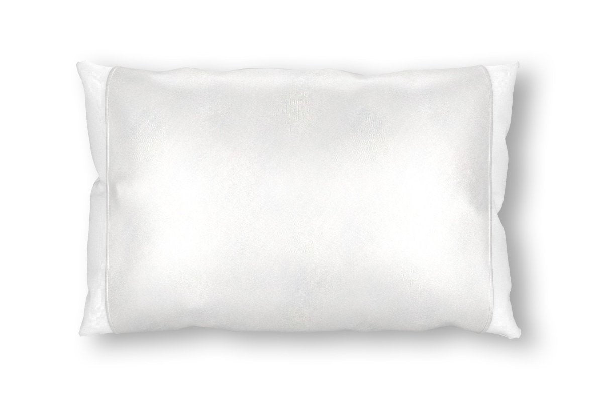 Silked LLC Off - White Ivory Silk Travel Pillow Sleeve | 100% Silk Charmeuse