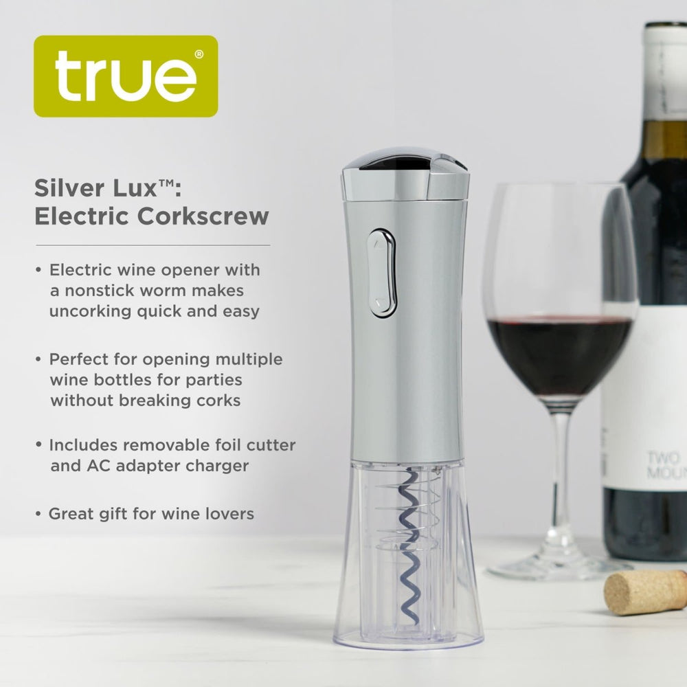 
                      
                        True Silver Lux Electric Corkscrew - lily & onyx
                      
                    