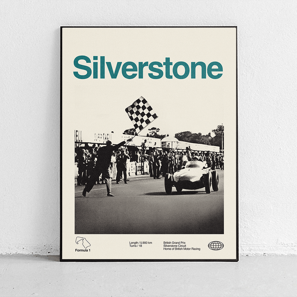 Sandgrain Studio Silverstone F1 - Formula One - lily & onyx