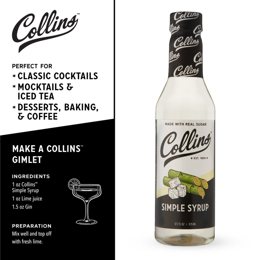 
                      
                        Collins Simple Syrup, 12.7 oz - lily & onyx
                      
                    