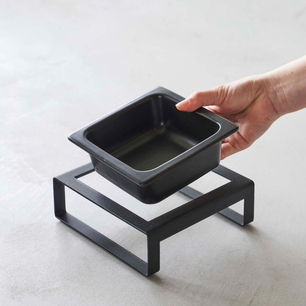 
                      
                        Yamazaki Home Single Ceramic & Steel Pet Food Bowl - lily & onyx
                      
                    