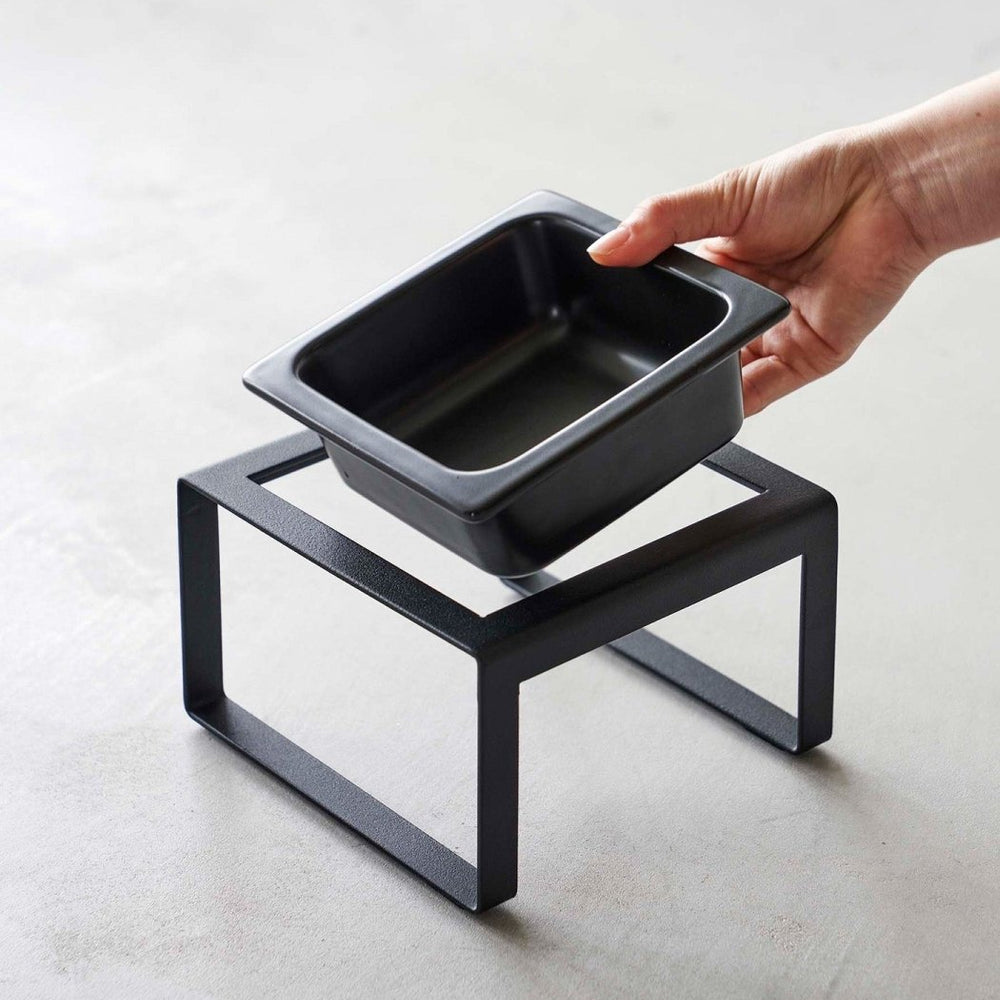
                      
                        Yamazaki Home Single Ceramic & Steel Pet Food Bowl - lily & onyx
                      
                    