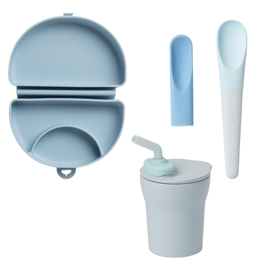 Miniware Sip & Go - Chickory - lily & onyx