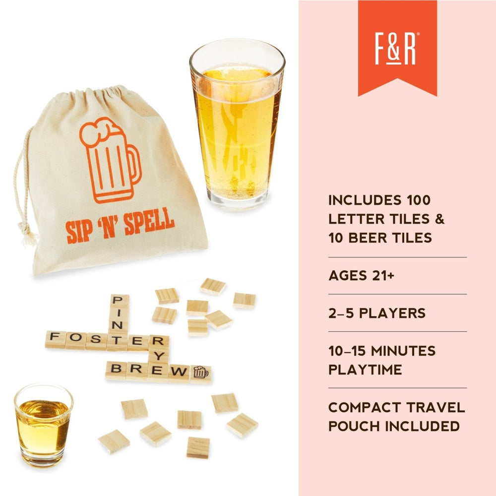 
                      
                        Foster & Rye Sip 'N' Spell Party Game - lily & onyx
                      
                    