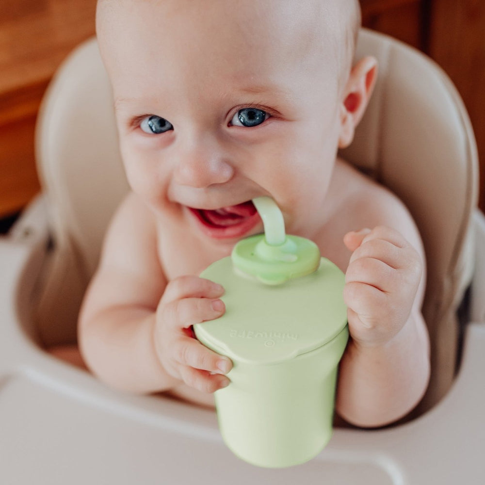 
                      
                        Miniware Sip & Snack: All Stages Cup and Bowl Set - Key Lime - lily & onyx
                      
                    