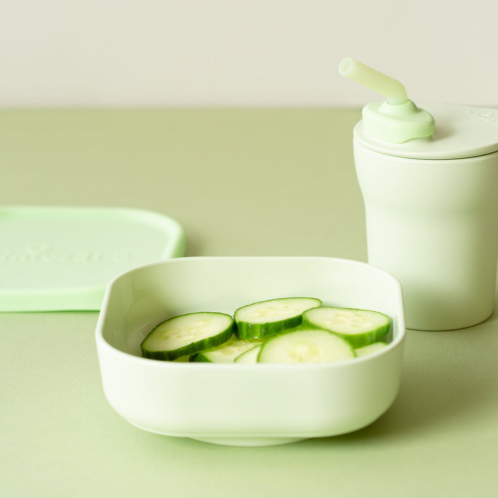 
                      
                        Miniware Sip & Snack: All Stages Cup and Bowl Set - Key Lime - lily & onyx
                      
                    