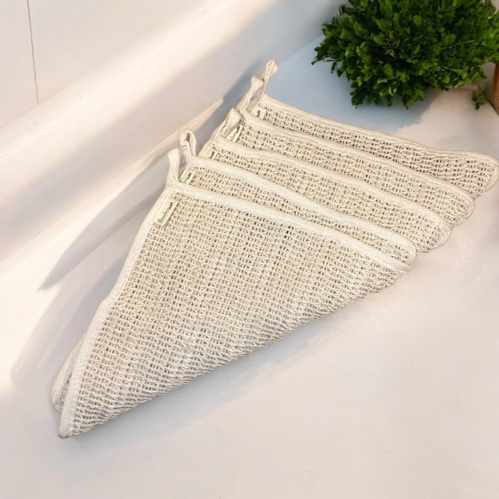 
                      
                        Bamboo Switch Sisal Exfoliating Towel - lily & onyx
                      
                    