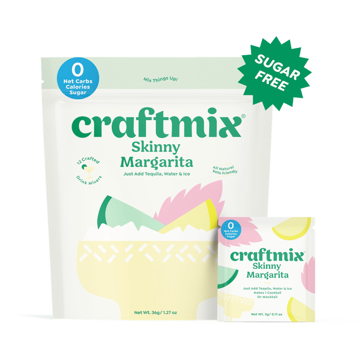 Craftmix Skinny Margarita, 12 Pack - lily & onyx