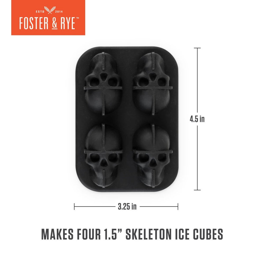 
                      
                        Foster & Rye Skull Ice Mold - lily & onyx
                      
                    
