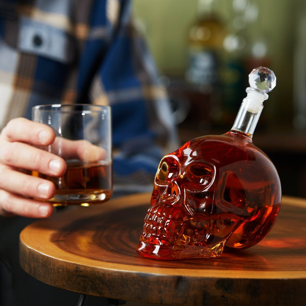 Foster & Rye Skull Liquor Decanter - lily & onyx