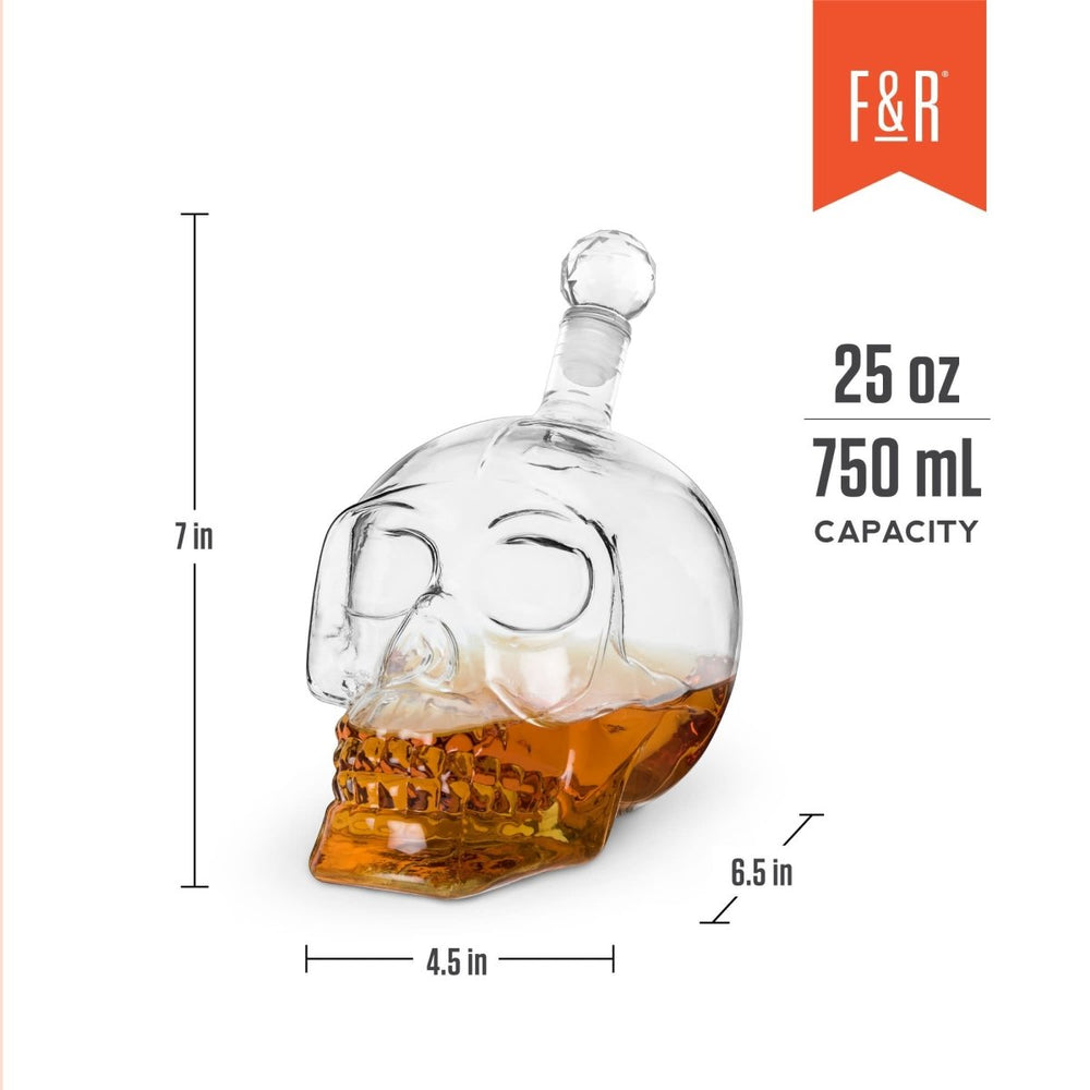 
                      
                        Foster & Rye Skull Liquor Decanter - lily & onyx
                      
                    