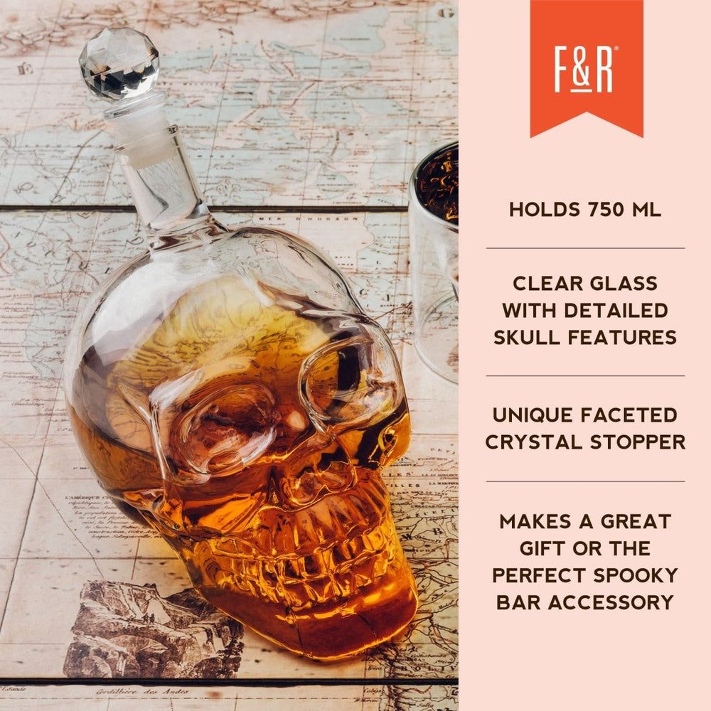 
                      
                        Foster & Rye Skull Liquor Decanter - lily & onyx
                      
                    