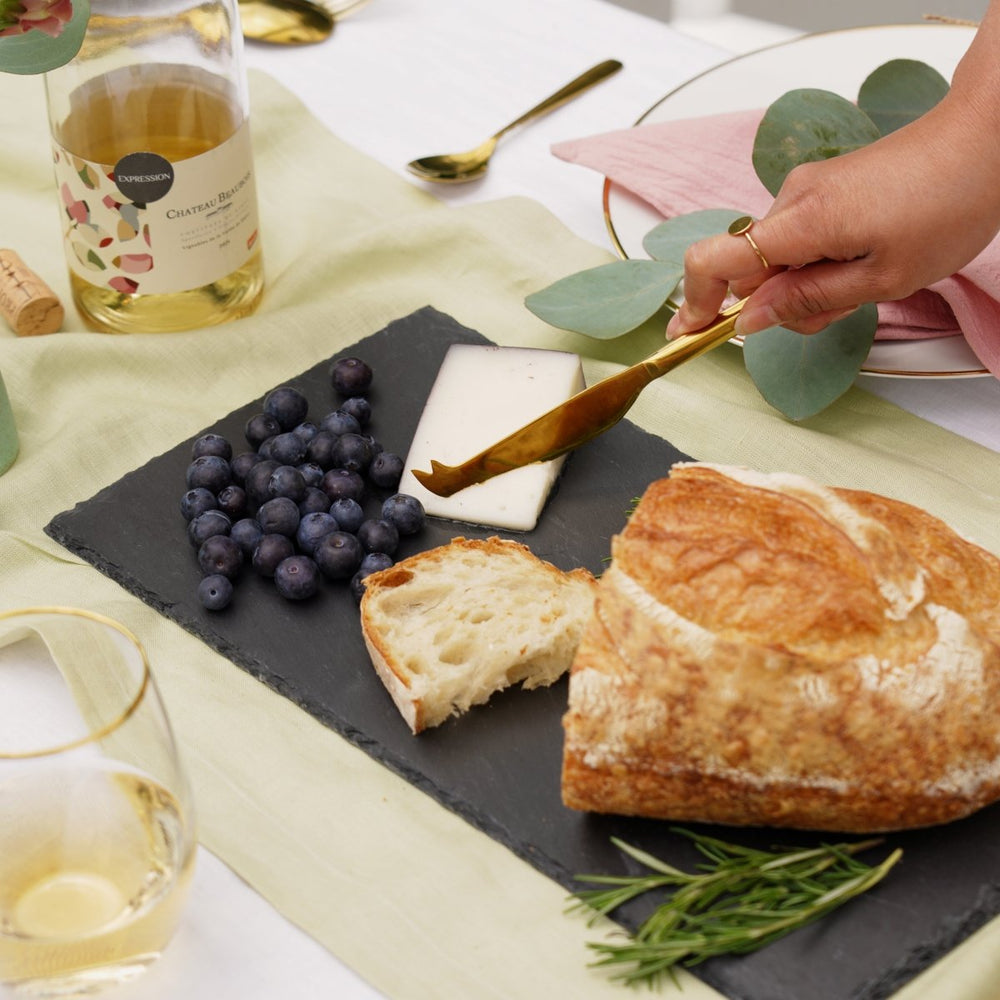 Twine Living Slate Cheese Board - lily & onyx
