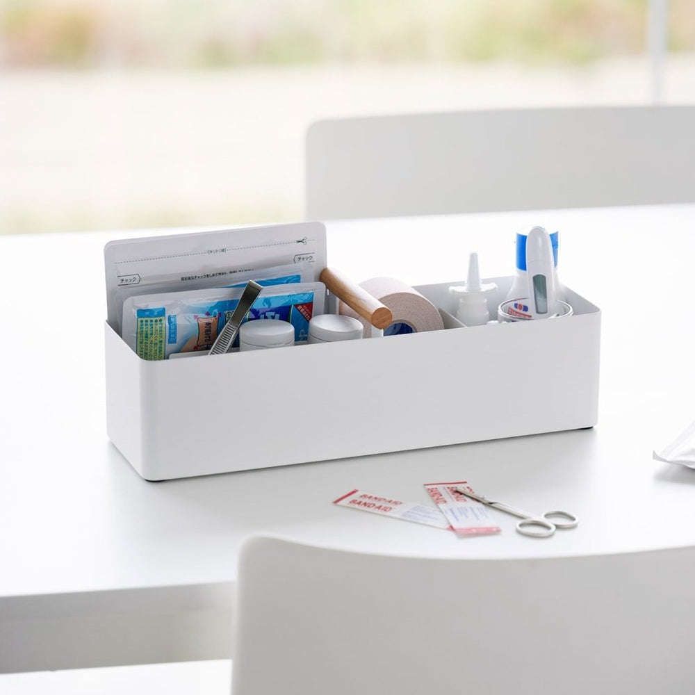 Yamazaki Home Slim Storage Box Desktop Organizer - lily & onyx