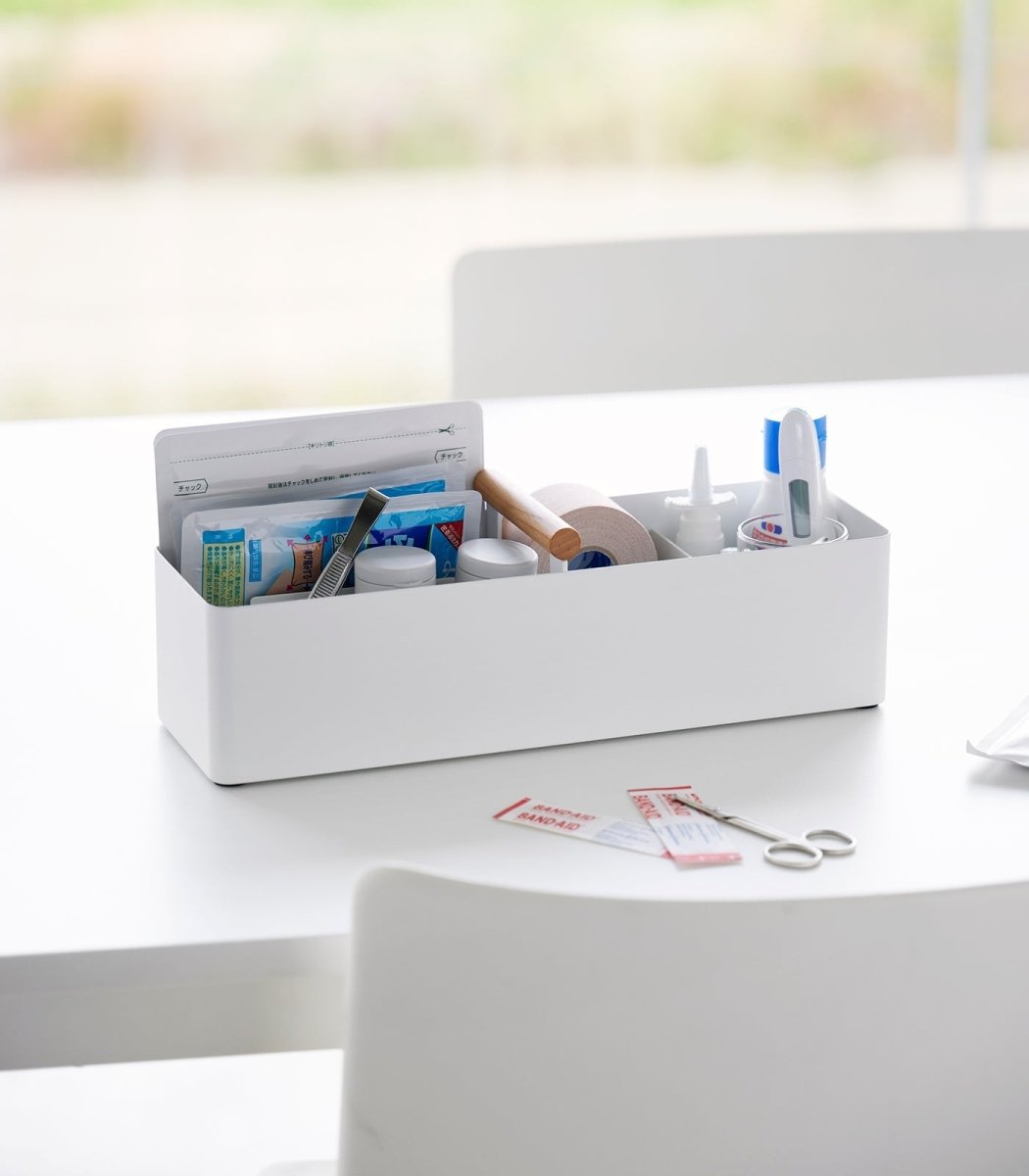 Yamazaki Home Slim Storage Box Desktop Organizer - lily & onyx