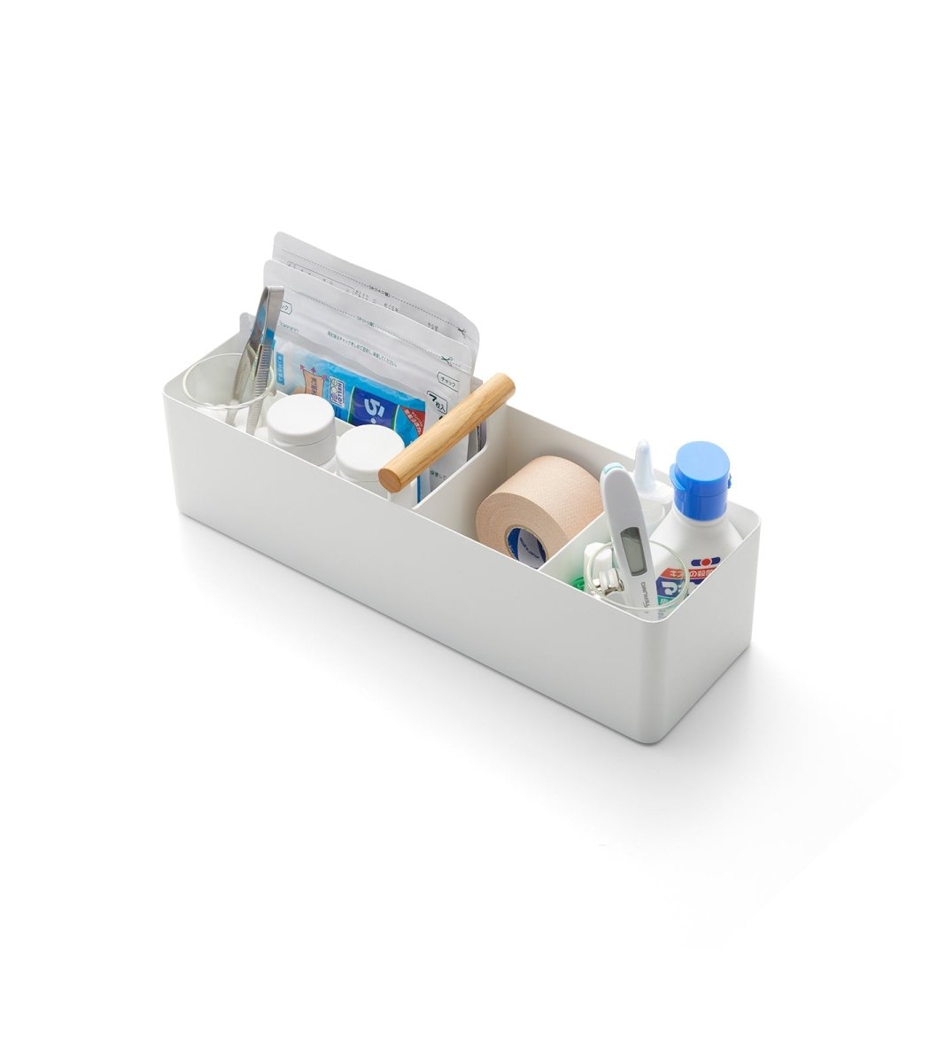 Yamazaki Home Slim Storage Box Desktop Organizer - lily & onyx